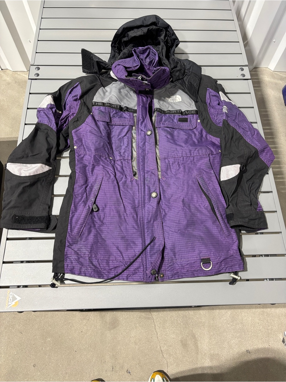 Vintage The North Face Steep Tech Jacket Women’s size 4 Purple Snow Ski